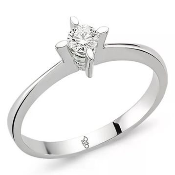 Harem Altın RM-10026 0.18 Karat Romeo Pırlanta Tek Taş Yüzük