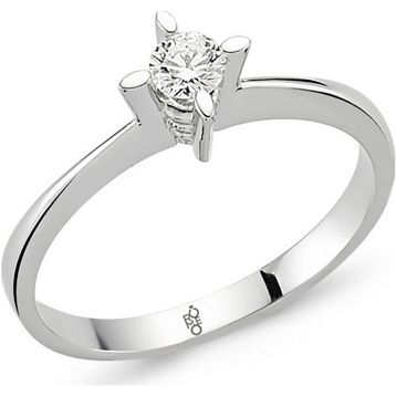 Harem Altın RM-10026 0.18 Karat Romeo Pırlanta Tek Taş Yüzük