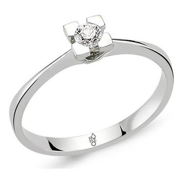 Harem Altın RM-10027 Romeo 0.15 ct Pırlanta Tektaş Yüzük