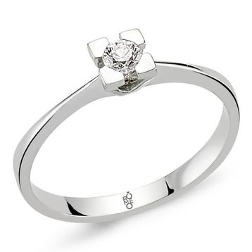 Harem Altın RM-10027 Romeo 0.15 ct Pırlanta Tektaş Yüzük