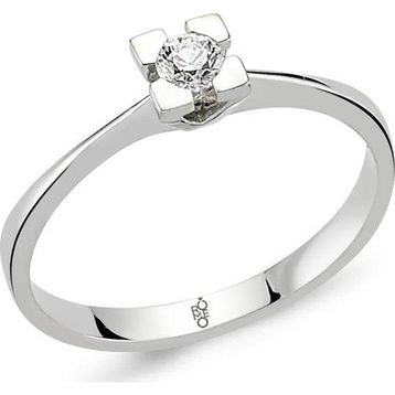 Harem Altın RM-10027 Romeo 0.15 ct Pırlanta Tektaş Yüzük