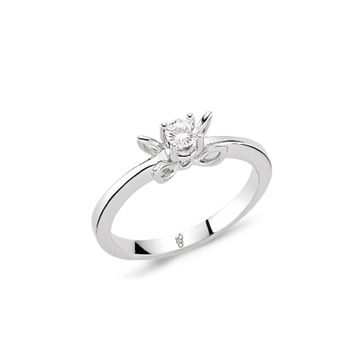 Harem Altın RM-10031 0.18 Karat Romeo Pırlanta Tek Taş Yüzük