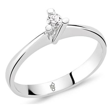 Harem Altın RM-10035 Romeo 0.15 ct Pırlanta Tektaş Yüzük