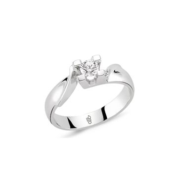 Harem Altın RM-10043 0.25 ct Pırlanta Tektaş Yüzük