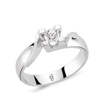 Harem Altın RM-10043 0.25 ct Pırlanta Tektaş Yüzük