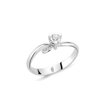 Harem Altın RM-10044 0.18 Karat Romeo Pırlanta Tek Taş Yüzük