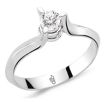 Harem Altın RM-10046 0.25 ct Pırlanta Tektaş Yüzük