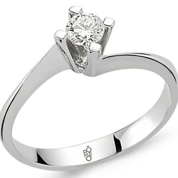 Harem Altın RM-1015 0.20 ct Pırlanta Tektaş Yüzük