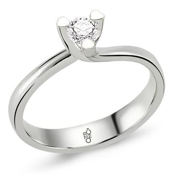 Harem Altın RM10014 18 Ayar Altın 0.25 Ct Pırlanta Tektaş Yüzük