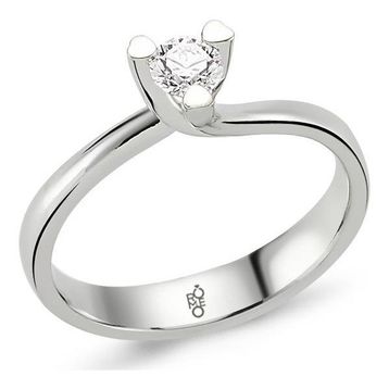 Harem Altın RM10014 18 Ayar Altın 0.25 Ct Pırlanta Tektaş Yüzük
