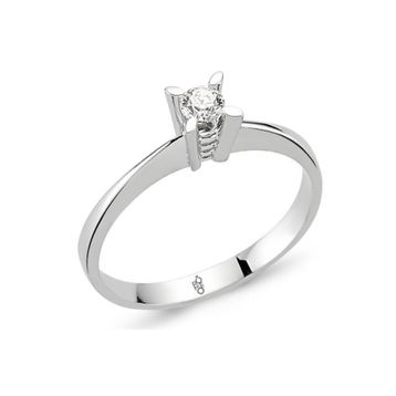Harem Altın RM101 0.10 ct Pırlanta Tektaş Yüzük