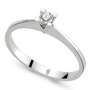 Harem Altın RM19030 0.10 ct Pırlanta Tektaş Yüzük