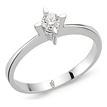 Harem Altın RM30056 18 Ayar Altın 0.30 Ct Pırlanta Tektaş Yüzük