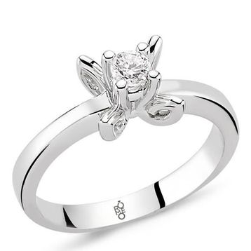 Harem Altın RM30072 18 Ayar Altın 0.30 Ct Pırlanta Tektaş Yüzük