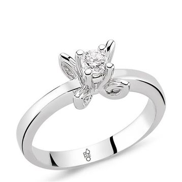 Harem Altın RM30072 18 Ayar Altın 0.30 Ct Pırlanta Tektaş Yüzük
