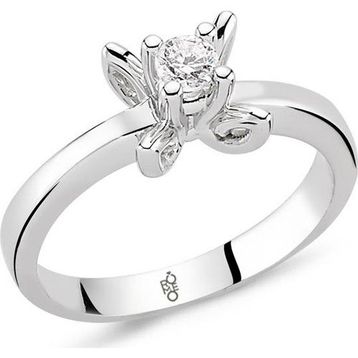 Harem Altın RM30072 18 Ayar Altın 0.30 Ct Pırlanta Tektaş Yüzük