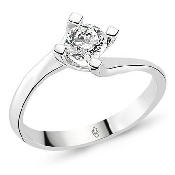 Harem Altın RMY503 18 Ayar Altın 0.50 Ct Pırlanta Tektaş Yüzük