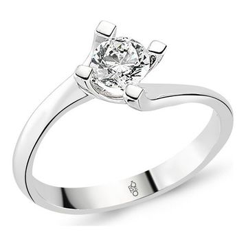 Harem Altın RMY503 18 Ayar Altın 0.50 Ct Pırlanta Tektaş Yüzük