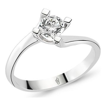Harem Altın RMY503 18 Ayar Altın 0.50 Ct Pırlanta Tektaş Yüzük