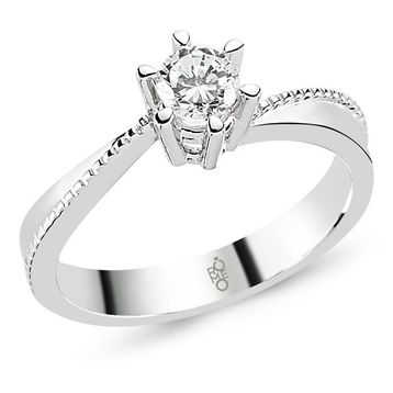 Harem Altın RMY508 0.30 ct Pırlanta Tektaş Yüzük