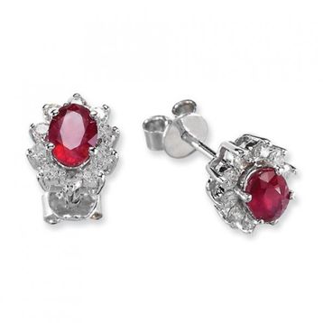 Harem Altın RTK13 2.91 ct Yakut Pırlanta Küpe