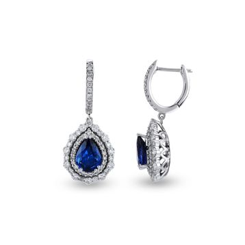 Harem Altın RTK50 3.53 ct Zümrüt Pırlanta Küpe