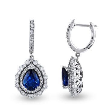 Harem Altın RTK50 3.53 ct Zümrüt Pırlanta Küpe