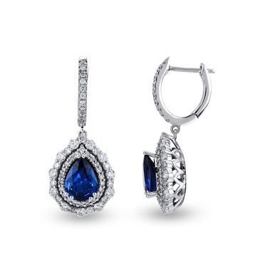 Harem Altın RTK50 3.53 ct Zümrüt Pırlanta Küpe
