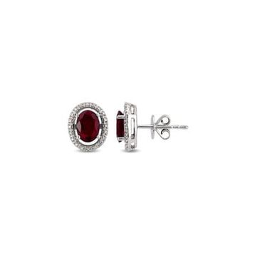 Harem Altın RTK9 2.34 ct Yakut Pırlanta Küpe