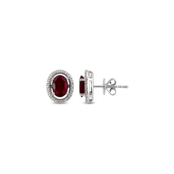 Harem Altın RTK9 2.34 ct Yakut Pırlanta Küpe