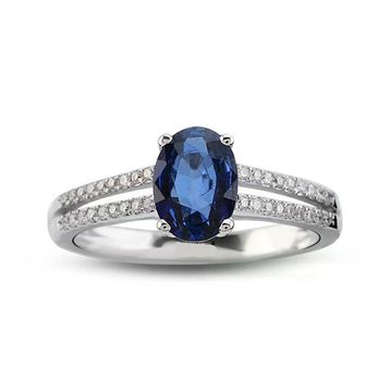 Harem Altın RTY20 1.16 Ct Pırlanta Safir Yüzük