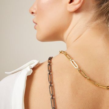 Harem Altın ZKU006 Ataş Birebir Zincir Kolye