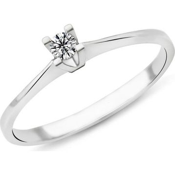 Harem Takı PR13 0.12 ct D Renk Pırlanta Tektaş Yüzük