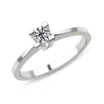 Harem Takı PR149 0.33 ct F Renk HRD Sertifikalı Pırlanta Tektaş Yüzük