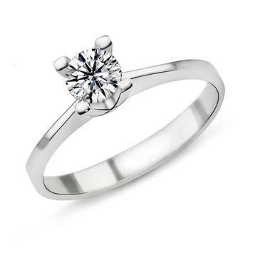 Harem Takı PR167 0.71 ct D Renk HRD Sertifikalı Pırlanta Tektaş Yüzük