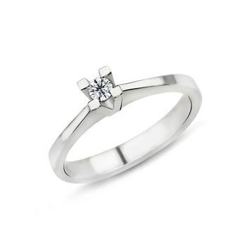 Harem Takı PR208 0.14 ct F Renk Pırlanta Tektaş Yüzük
