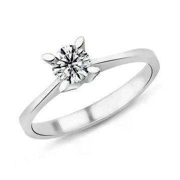 Harem Takı PR217 0.34 ct F Renk HRD Sertifikalı Pırlanta Tektaş Yüzük