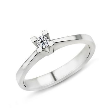 Harem Takı PR26 0.12 ct F Renk Pırlanta Tektaş Yüzük
