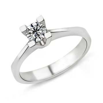 Harem Takı PR295 0.80 ct F Renk HRD Sertifikalı Pırlanta Tektaş Yüzük