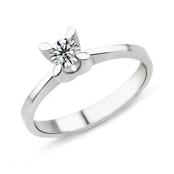 Harem Takı PR457 0.30 ct F Renk HRD Sertifikalı Pırlanta Tektaş Yüzük