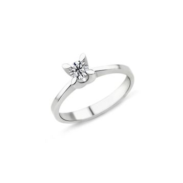 Harem Takı PR457 0.30 ct F Renk HRD Sertifikalı Pırlanta Tektaş Yüzük