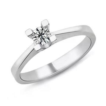 Harem Takı PR465 0.30 ct G Renk HRD Sertifikalı Pırlanta Tektaş Yüzük