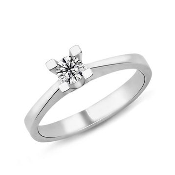 Harem Takı PR465 0.30 ct G Renk HRD Sertifikalı Pırlanta Tektaş Yüzük