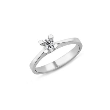 Harem Takı PR465 0.30 ct G Renk HRD Sertifikalı Pırlanta Tektaş Yüzük