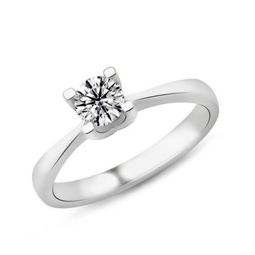 Harem Takı PR470 0.42 ct E Renk HRD Sertifikalı Pırlanta Tektaş Yüzük