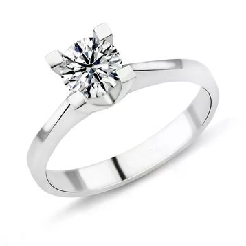 Harem Takı PR478 0.81 ct F Renk HRD Sertifikalı Pırlanta Tektaş Yüzük
