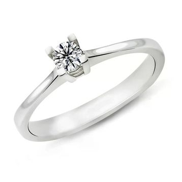 Harem Takı PR502 0.13 ct D Renk Pırlanta Tektaş Yüzük