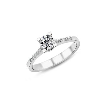 Harem Takı PR7 0.58 ct F Renk HRD Sertifikalı Pırlanta Tektaş Yüzük