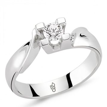 Harem Takı RM10043 0.30 ct Pırlanta Tektaş Yüzük