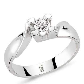 Harem Takı RM10043 0.30 ct Pırlanta Tektaş Yüzük